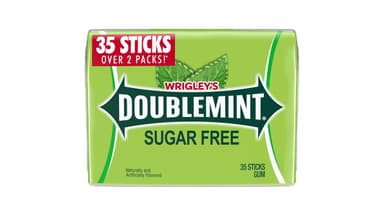 Doublemint Sugar Free Chewing Gum Sticks Mega