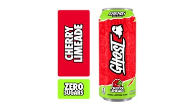 GHOST Energy Zero Sugar Cherry Limeade Energy Drink