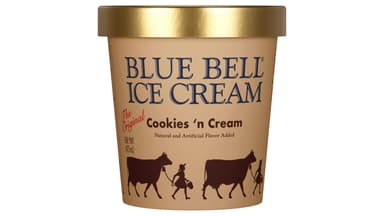 Blue Bell Cookies 'n Cream Ice Cream