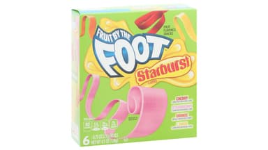 Fruit by the Foot x Starburst Fruit Flavored Snack Rolls Variety