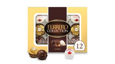 Ferrero Collection Assorted Hazelnut Fine Premium Gourmet Milk Chocolates Variety