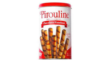 Pirouline Chocolate Hazelnut Wafer Rolls