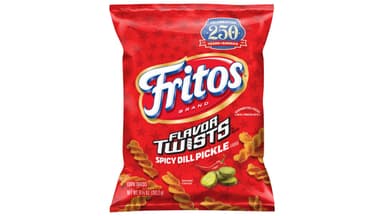 Fritos Flavor Twists Spicy Dill Pickle Corn Snacks