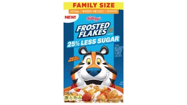 Frosted Flakes 25% Less Sugar Breakfast Cereal