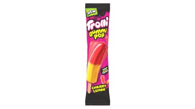Trolli Frozen Cherry Lemon Gummi Pop