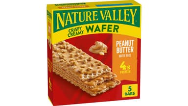Nature Valley Crispy Creamy Wafer Peanut Butter Snack Bars