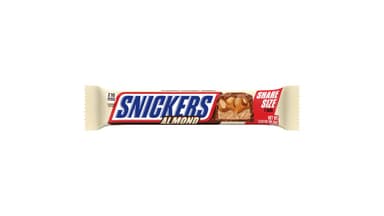 Snickers Almond Candy Milk Chocolate Bar Share Size