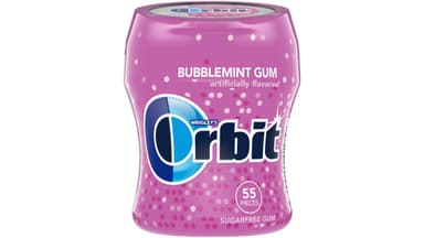 Orbit Sugar Free Bubblemint Chewing Gum