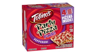 Totino's Party Pizza Frozen Pepperoni Snacks