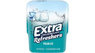 Extra Sugar Free Polar Ice Refreshers Chewing Gum