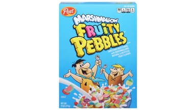 Fruity Pebbles Marshmallow Breakfast Cereal