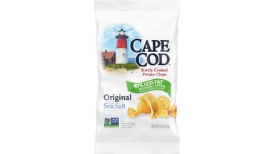 Cape Cod 40% Less Fat Kettle Cooked Original Sea Salt Potato Chips