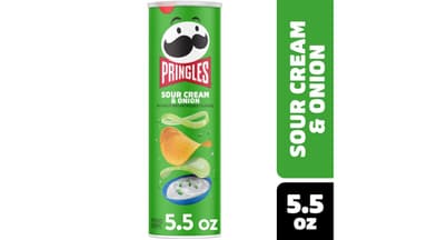 Pringles Sour Cream and Onion Potato Crisps Chips