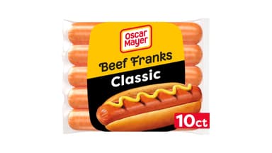 Oscar Mayer Fully Cooked Uncured Classic Beef Franks