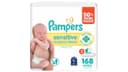 Pampers Fragrance Free Sensitive Hypoallergenic Baby Wipes Flip-Top