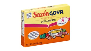 Sazon Goya Con Azafran Seasoning Packets
