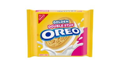 Golden Oreo Double Stuf Sandwich Cookies