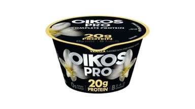 Oikos Pro No Added Sugar Cultured Ultra Filtered Milk Vanilla Yogurt Cup