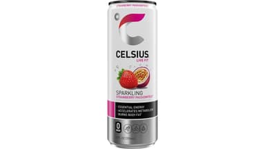 Celsius Zero Sugar Live Fit Strawberry Passionfruit Sparkling Energy Drink