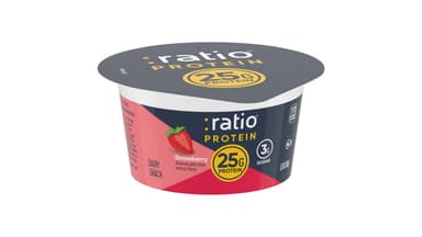 :Ratio Protein Strawberry Cultured Yogurt Dairy Snack