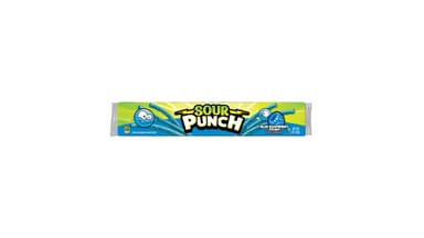 Sour Punch Blue Raspberry Candy Straws Tray