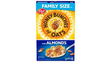 Honey Bunches of Oats Breakfast Cereal with Almonds Family Size