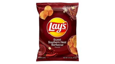 Lay's Sweet Southern Heat Barbecue Flavored Potato Chips
