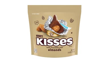 Hershey's Kisses Milk Chocolate with Almonds Candy