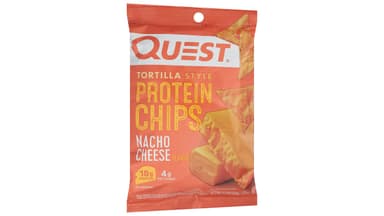 Quest Nutrition Gluten Free Tortilla Style Nacho Cheese Flavor Protein Chips