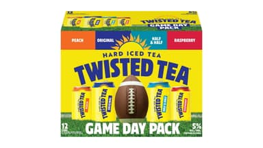 Twisted Hard Iced Tea Cans Game Day