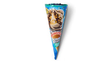 Drumstick Vanilla with Chocolatey Swirls King Size Sundae Cone