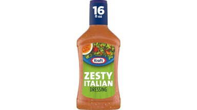 Kraft Condiments Zesty Italian Salad Dressing