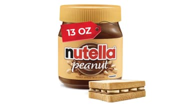 Nutella Smooth and Creamy Peanut Spread With Cocoa