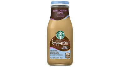 Starbucks Frappuccino Chilled Lite Double Chocolate Gelato Coffee Drink
