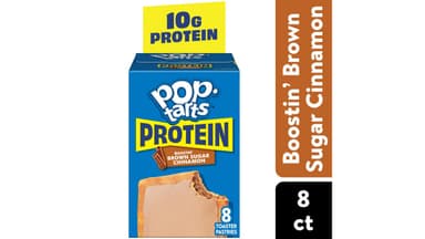 Pop-Tarts Protein Boostin' Brown Sugar Cinnamon Breakfast Toaster Pastries