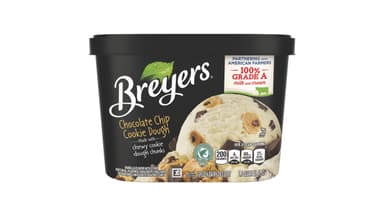 Breyers Frozen Chocolate Chip Cookie Dough Dairy Dessert