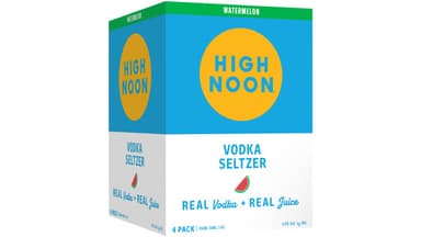 High Noon Gluten Free No Added Sugar Watermelon Vodka Hard Seltzer