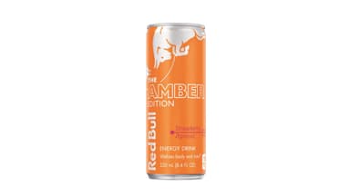 Red Bull The Amber Edition Strawberry Apricot Energy Drink