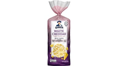 Quaker Oats Gluten Free White Cheddar Flavor Rice Cakes