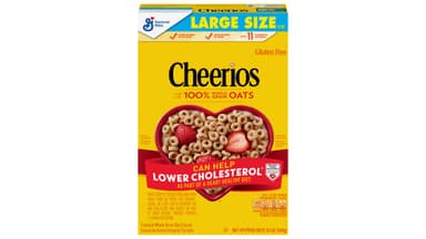 Cheerios Gluten Free Happy Heart Shapes Cereal with Whole Grain Oats Large Size