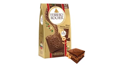 Ferrero Rocher Milk Hazelnut Chocolate Squares