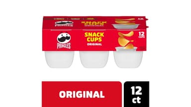 Pringles Original Potato Chips Cups