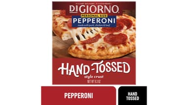 DiGiorno Traditional Crust Hand-Tossed Style Frozen Pepperoni Personal Pizza