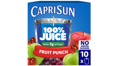 Capri Sun 100% Juice Blend Fruit Punch Juice