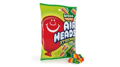 AirHeads Xtremes Bites Rainbow Berry Chewy Candy