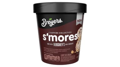 Breyers Campfire Collection Smores Frozen Dairy Dessert