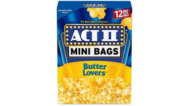 Act II Butter Lovers Microwave Mini Popcorn