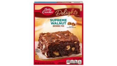 Betty Crocker Delights Supreme Walnut Brownie Mix