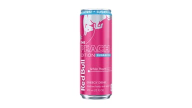 Red Bull Sugarfree White Peach Energy Drink