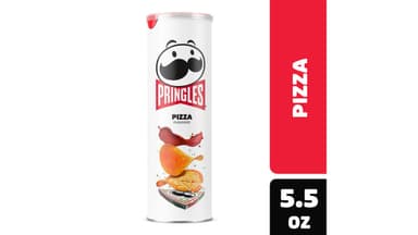 Pringles Pizza Flavored Crisp Potato Chips